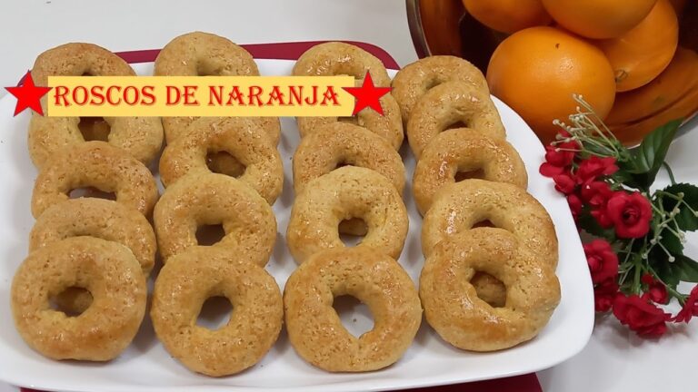 Roscos de naranja de la abuela