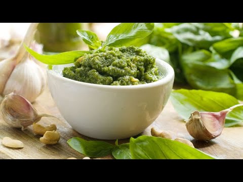 Cómo se hace la salsa al pesto