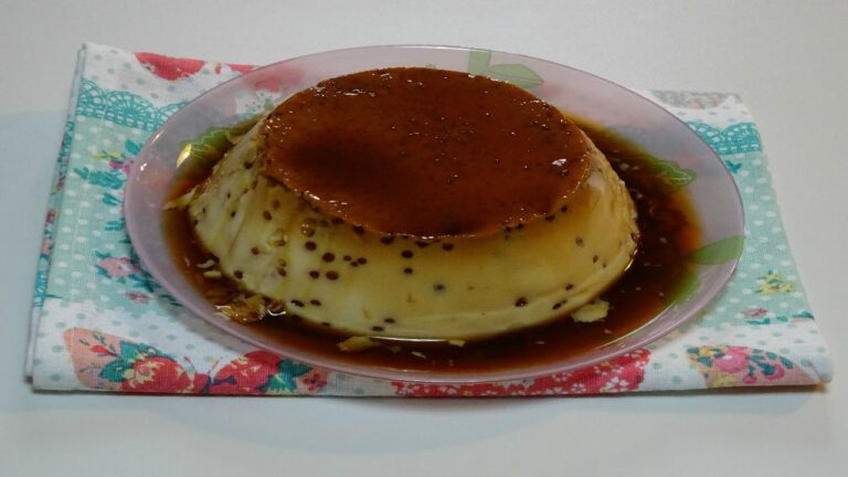 Flan de huevo en olla rapida perfect