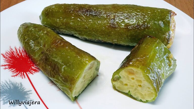 Pimientos rellenos de tortilla de patatas