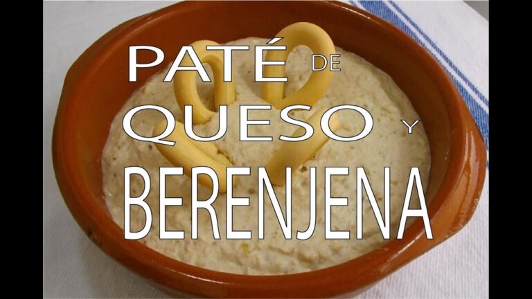 Pate de berenjena y atun thermomix
