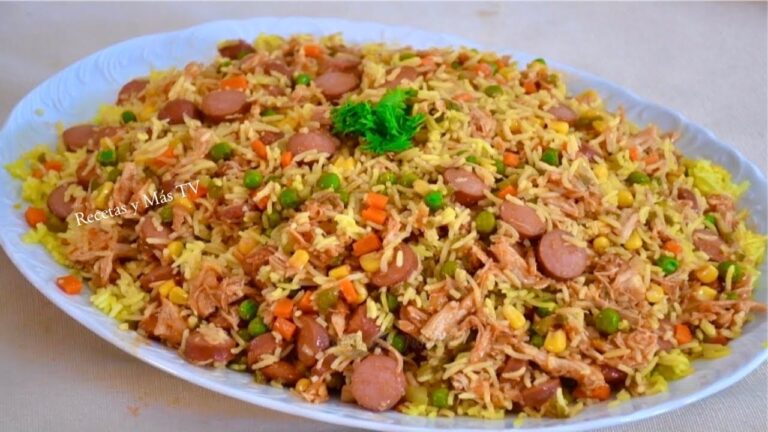 Ingredientes para un arroz con pollo