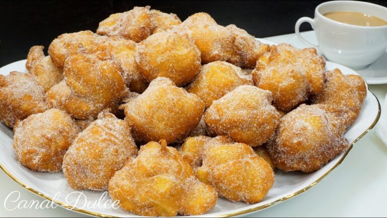 Buñuelos de manzana de la abuela