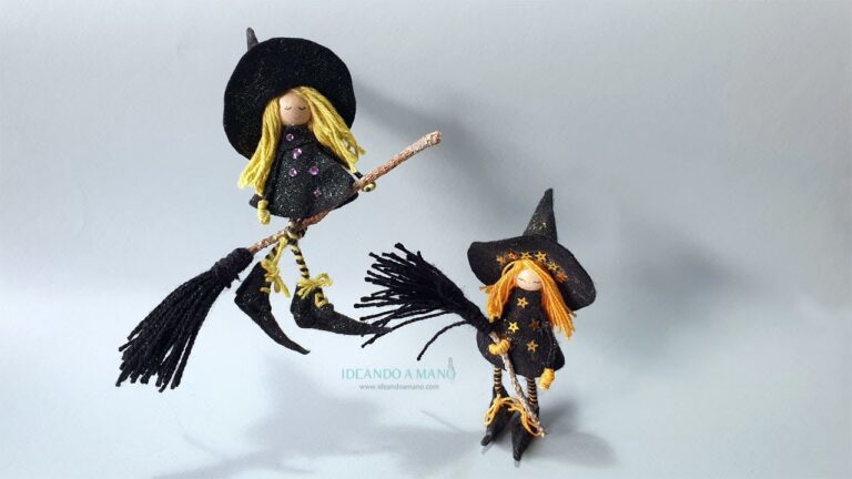 Como hacer una bruja para halloween