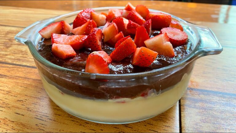 Postres con leche condensada y chocolate