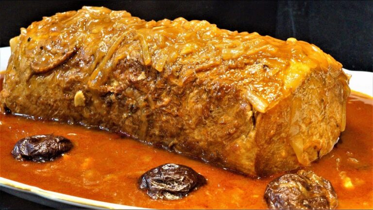 Lomo de cerdo al pedro ximénez sin horno
