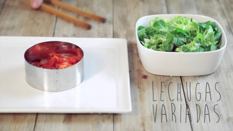 Ensalada de salmón ahumado y atún