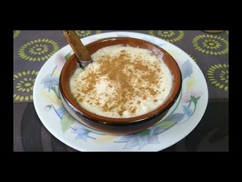 Receta arroz con leche cremoso con nata
