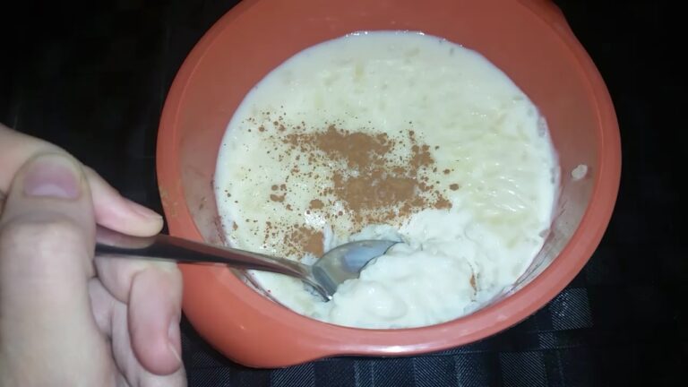 Arroz con leche de la yaya lucia