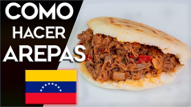 Como se hacen las arepas venezolanas