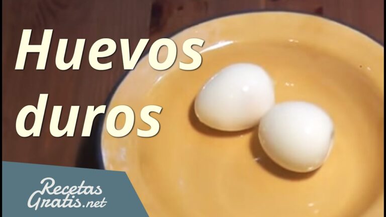 Como se hacen los huevos duros
