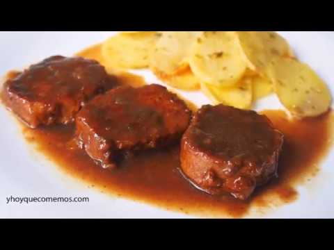Solomillo de ternera en salsa pedro xim&eacute;nez