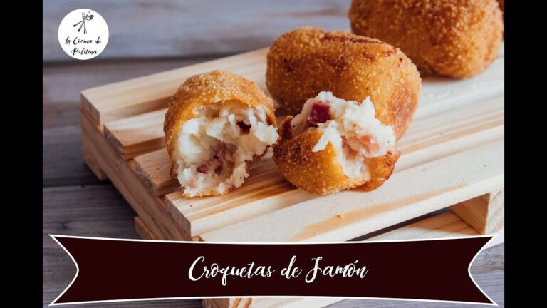 Croquetas de jamon thermomix sin huevo