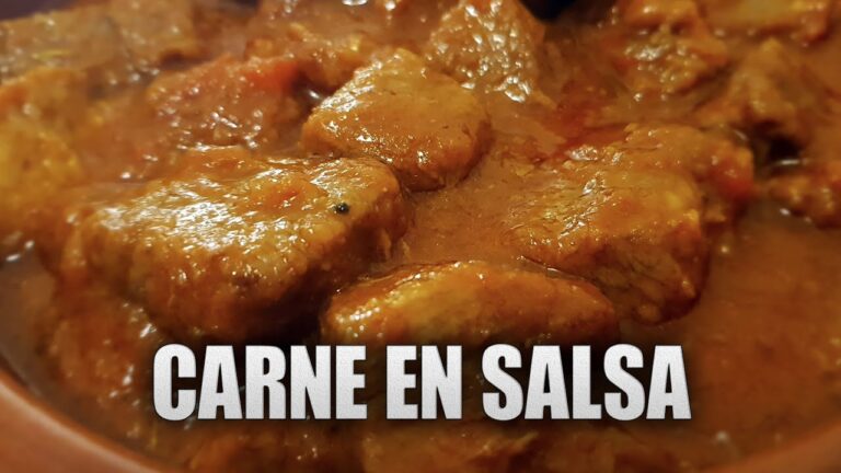 Ternera en salsa como en los bares