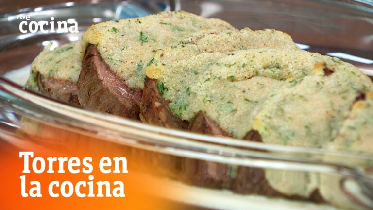 Solomillo de ternera al horno con hierbas