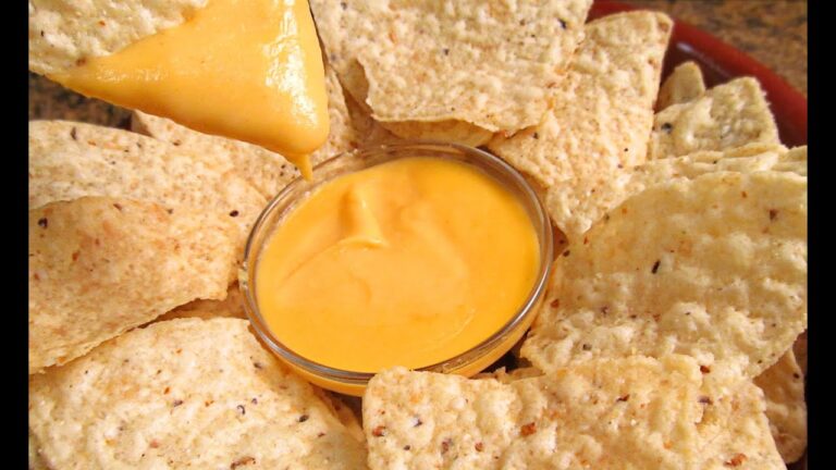 Cómo hacer salsa de queso para nachos