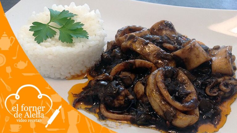 Cómo preparar calamares en su tinta