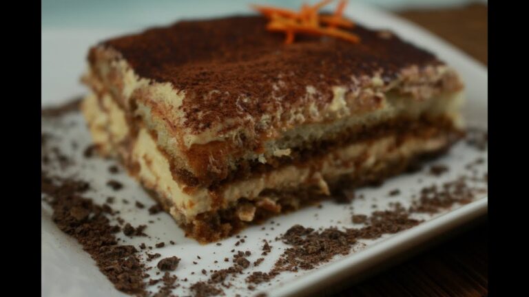 Recetas de tiramisu con queso mascarpone