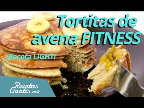 Como hacer tortitas de avena fit