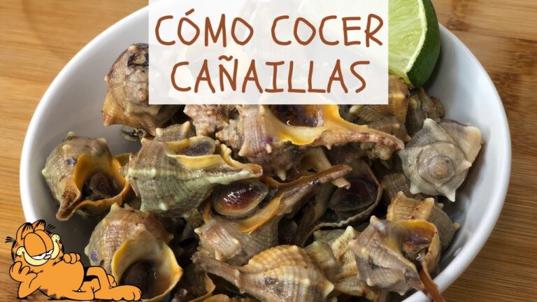Como se hacen los caracoles de mar