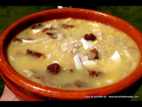 C&oacute;mo se hace la sopa de picadillo
