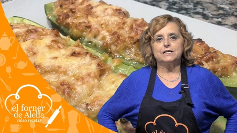 Receta de calabacines rellenos de atún