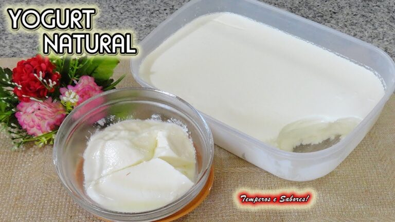 Como se hace el yogurt casero