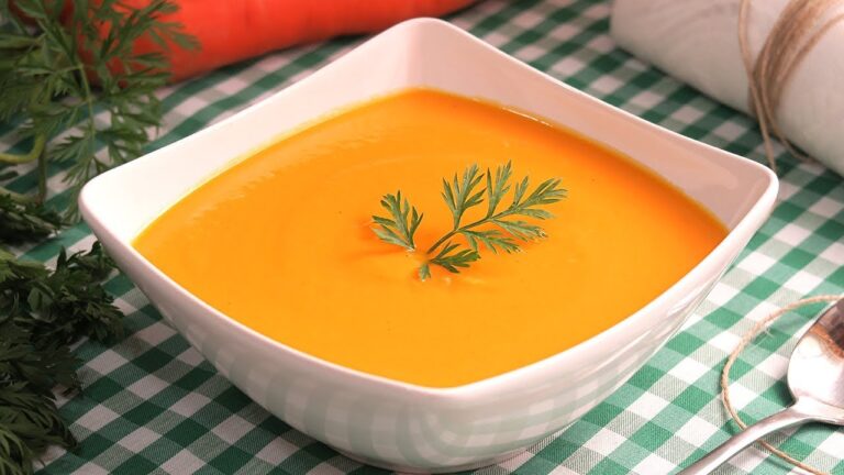 Receta crema de zanahoria y patata