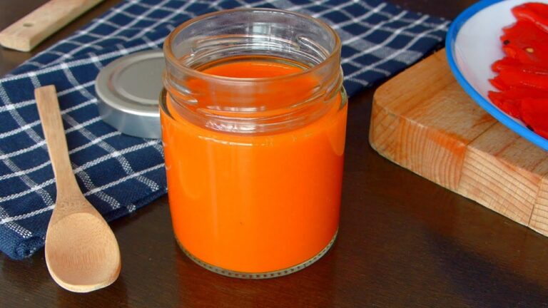 Receta de salsa de pimientos del piquillo