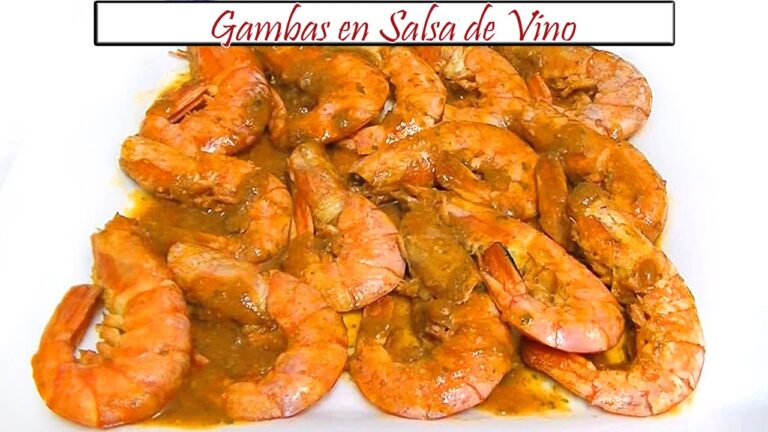 Recetas de gambas peladas en salsa