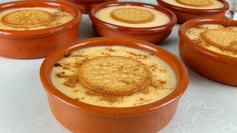 Como hacer natillas caseras de huevo