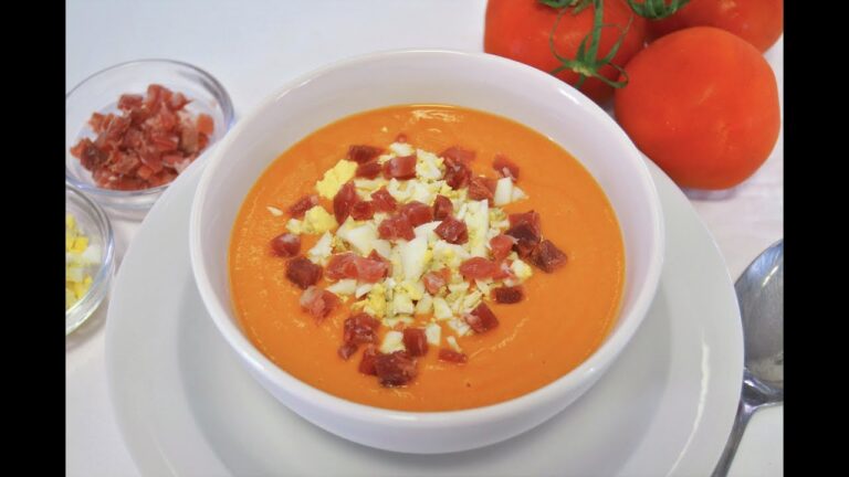 Como se hace el salmorejo paso a paso