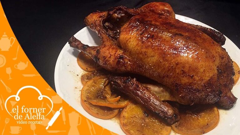 Cómo se hace el pato a la naranja
