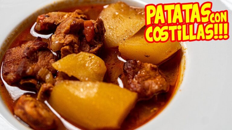 Patatas con costillas receta dela abuela