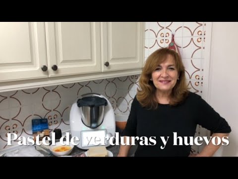 Pastel de verduras con huevo y queso
