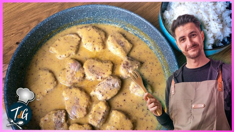 Solomillo a la miel y mostaza