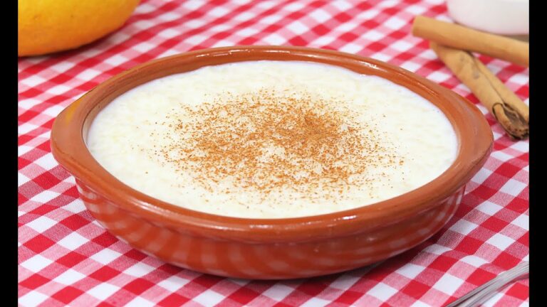 Receta arroz con leche con leche condensada