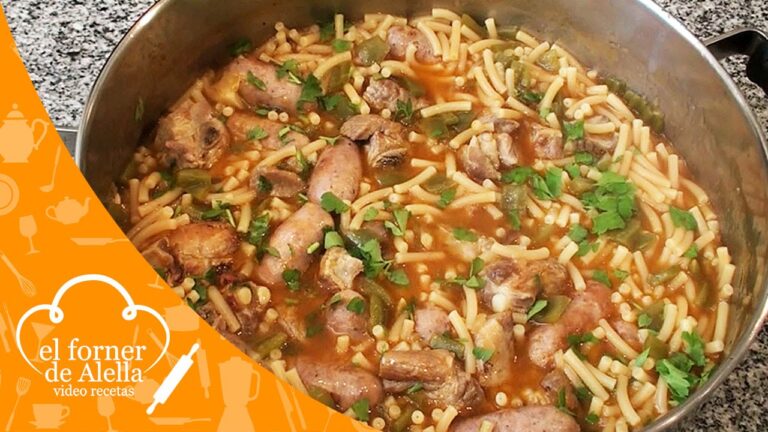 Cómo hacer fideos a la cazuela