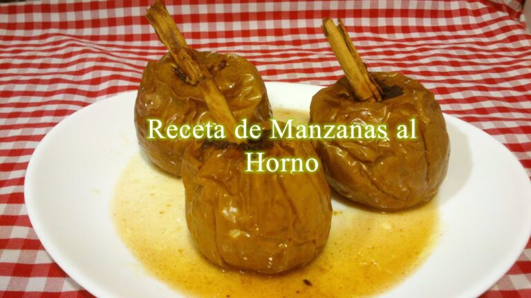Como se hacen las manzanas al horno
