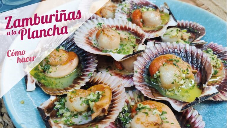 Como preparar zamburiñas a la plancha