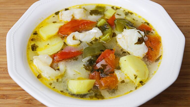 Pescado en blanco de la abuela
