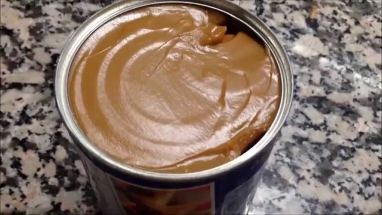 Dulce de leche casero con leche condensada
