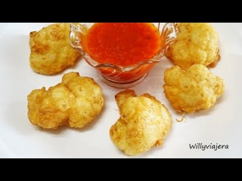 Coliflor rebozada receta de la abuela