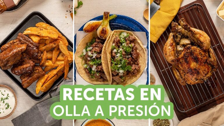 Cocina exprés recetas para olla a presión