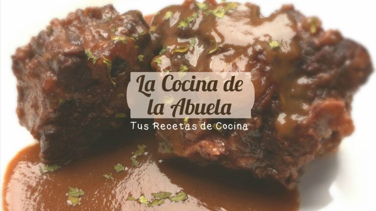 Cola de toro receta de la abuela