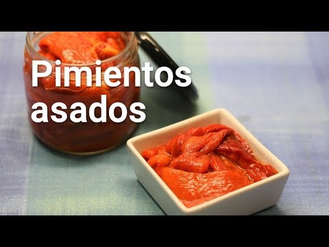 Como hacer pimientos asados al horno