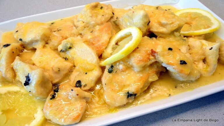 Receta pechuga de pollo al limon