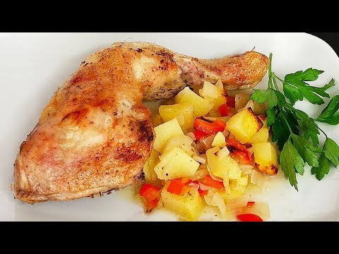 Pollo al horno receta de la abuela