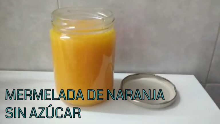 Mermelada de naranja sin azúcar thermomix