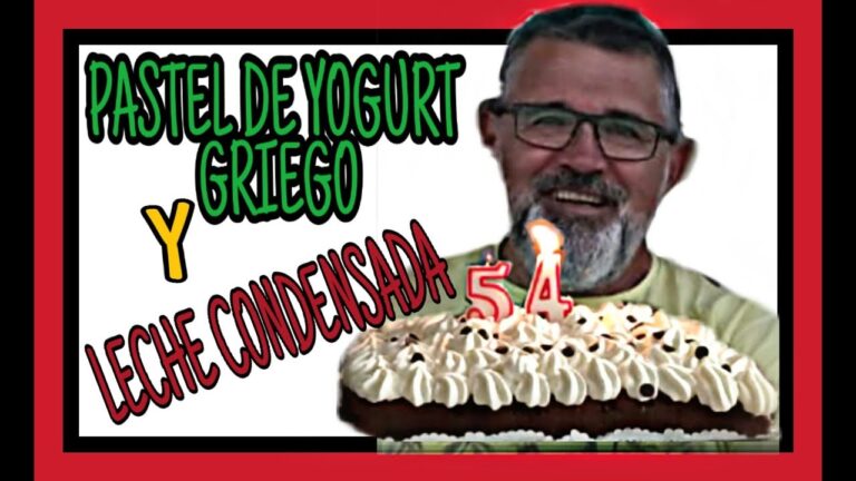 Tarta de yogur griego y leche condensada